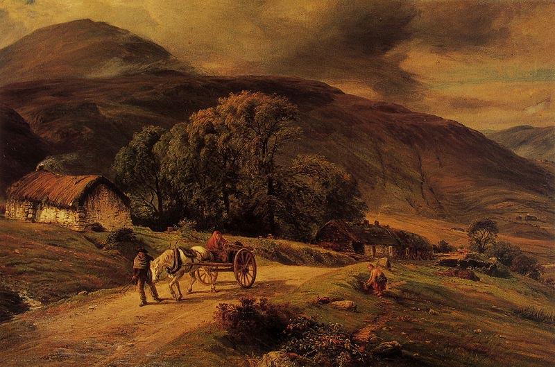 John MacWhirter Breezy Day, Arran oil painting image
